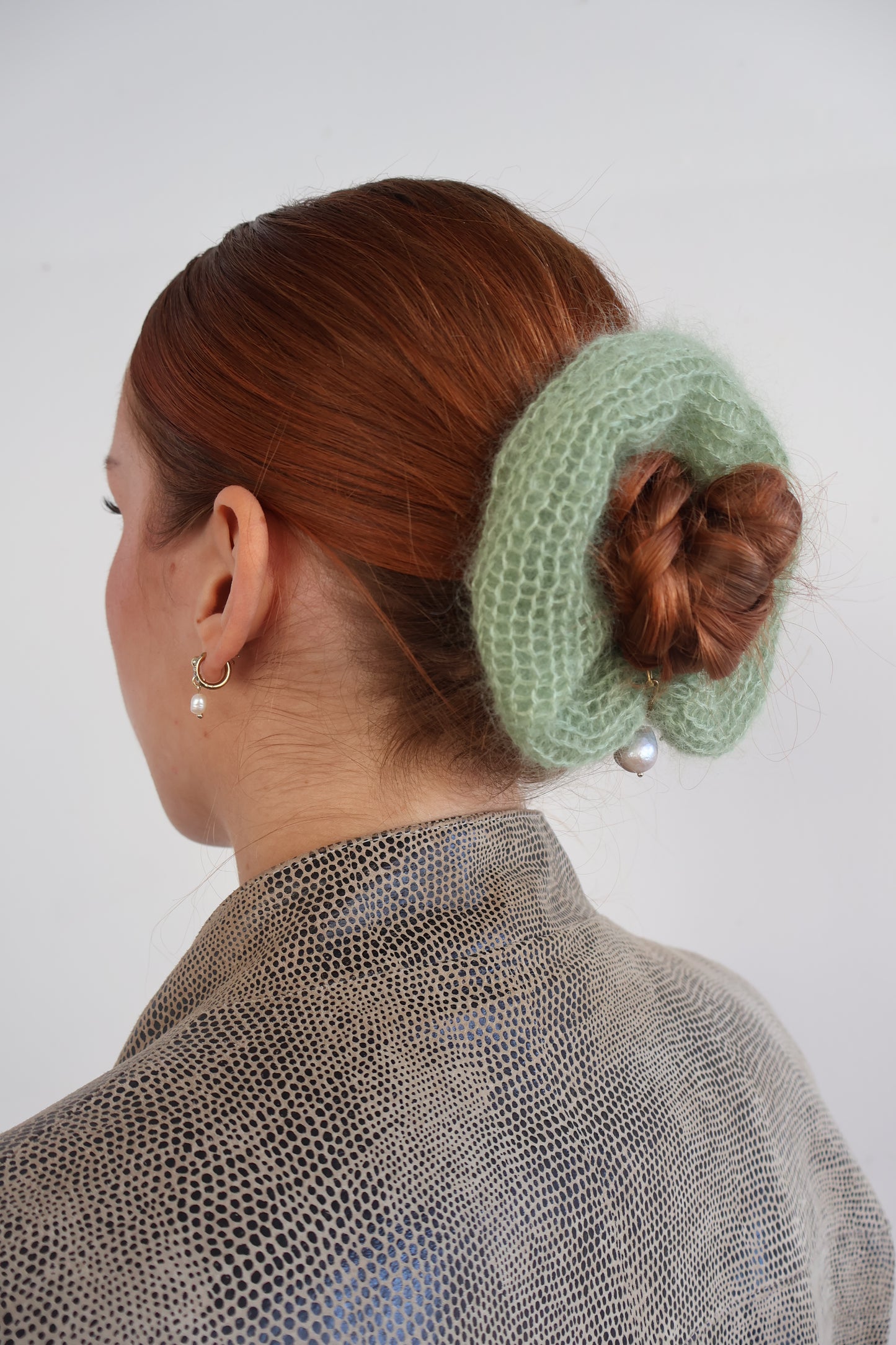 Scrunchie Pearly Lime