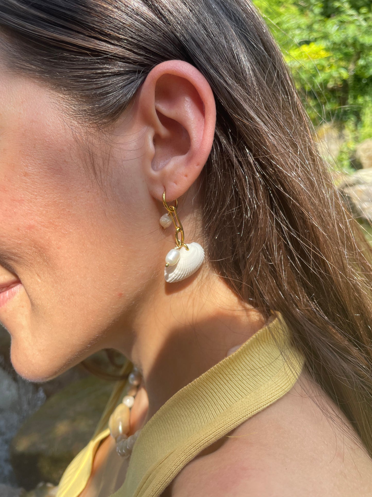 Mikah Shell Earrings