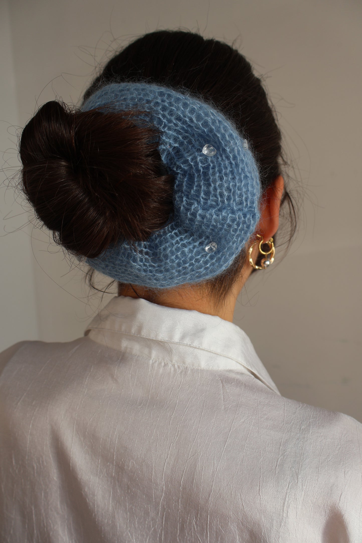 Scrunchie Frosted Blue