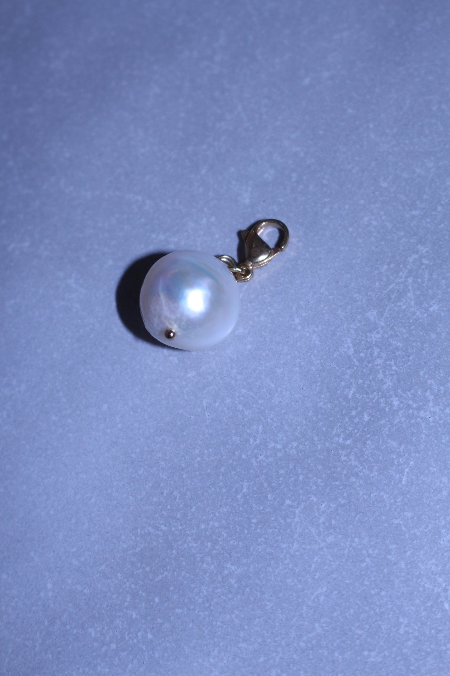 Gold Baroque Pearl Charm