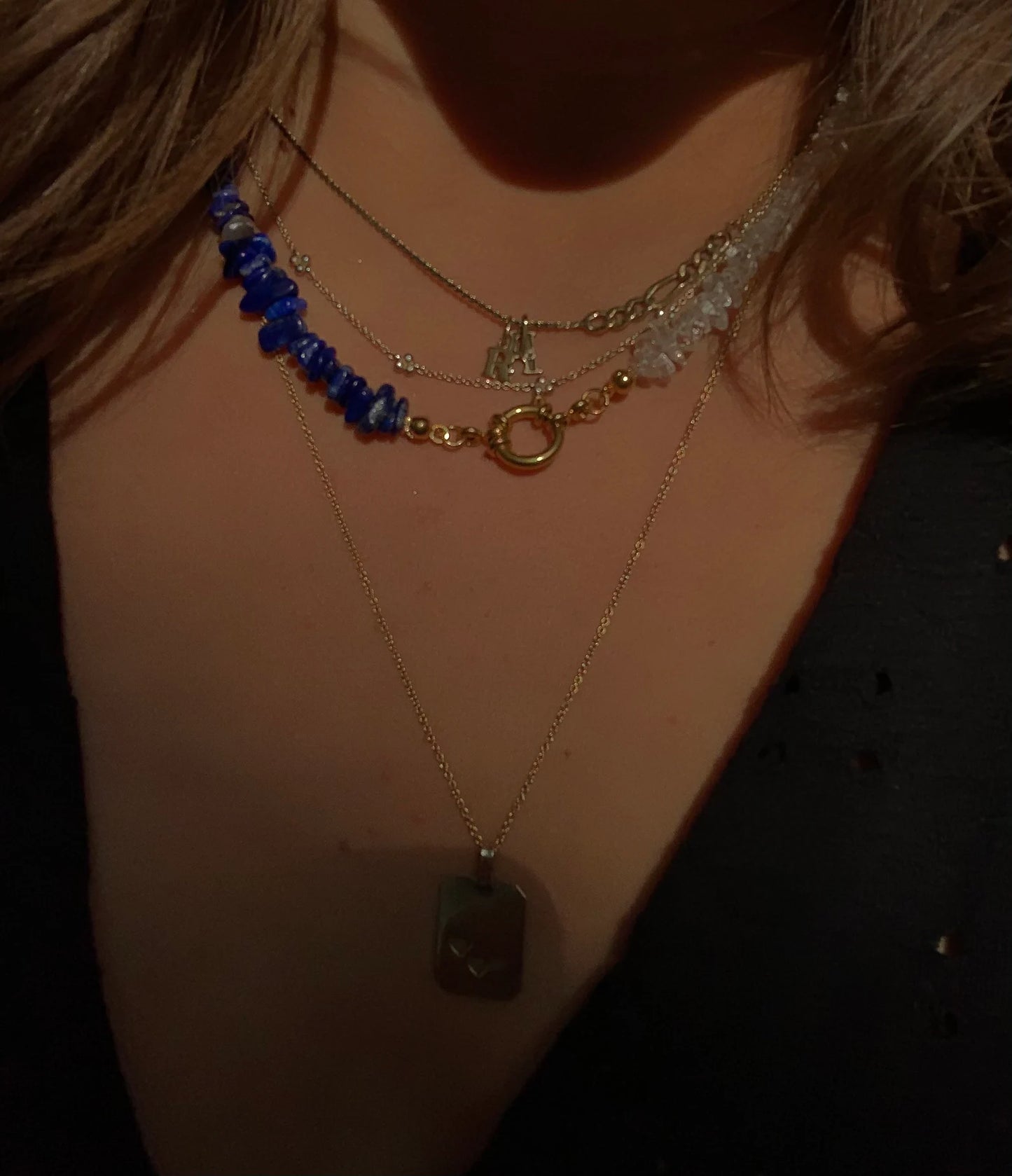 Cyan Necklace